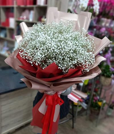 Букет цветов из: Гипсофила в Таганроге