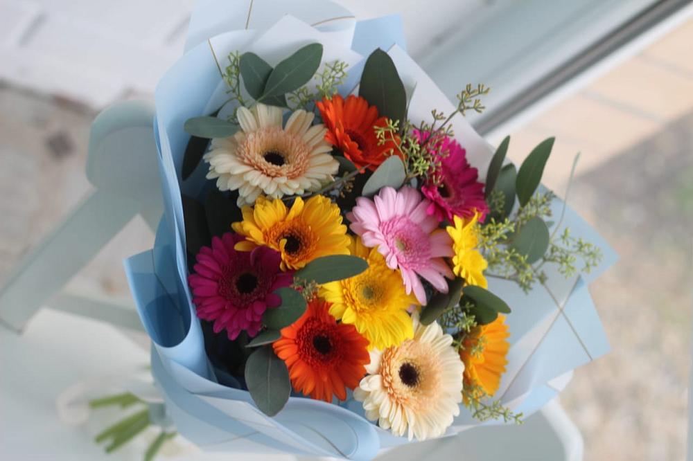 Букет цветов из: Герберы в Таганроге