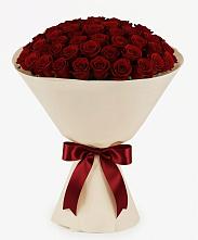 Букет 101 Бордовая роза Блэк Бакарра в Таганроге