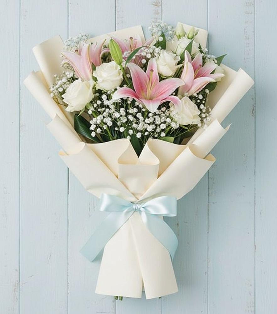 Букет цветов из: Лилии в Таганроге