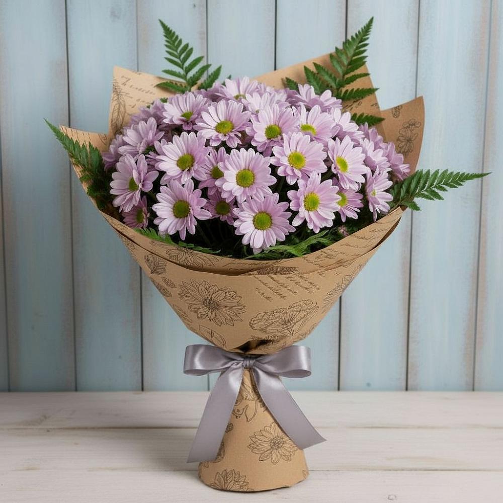 Букет цветов из: Хризантемы в Таганроге