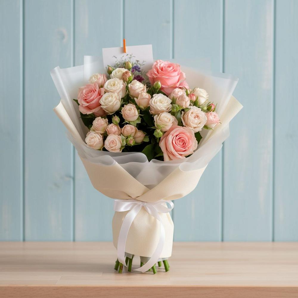 Букет цветов из: Розы в Таганроге