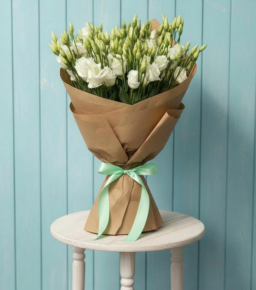 Букет цветов из: Лизиантусы в Таганроге