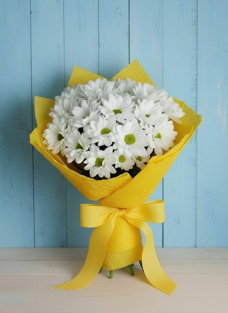 Букет цветов из: Хризантемы в Таганроге