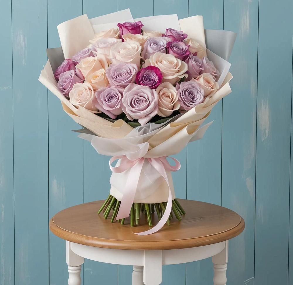 Букет цветов из: Розы в Таганроге