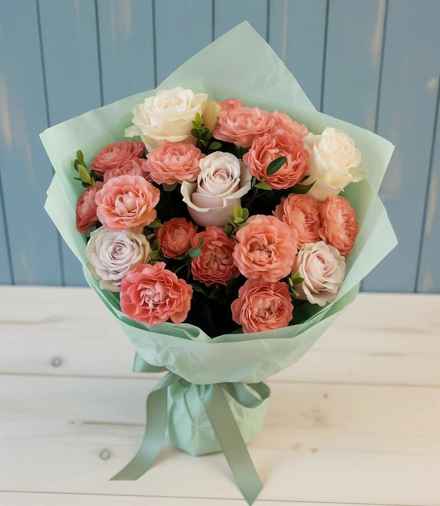 Букет цветов из: Розы в Таганроге